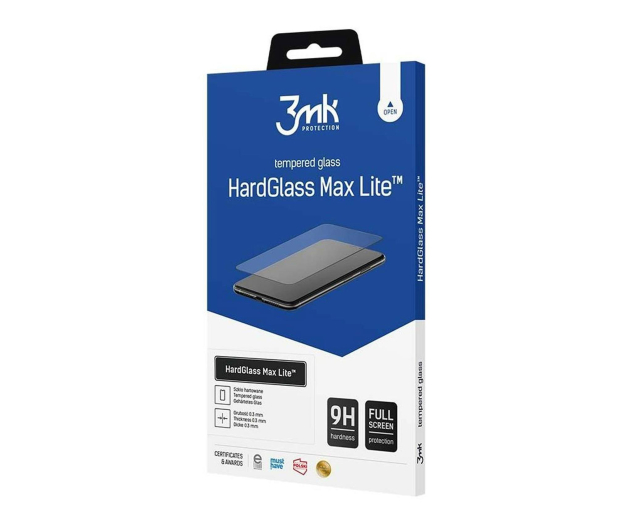 3MK HardGlass Max Lite do Redmi Note 14 Pro / Redmi Note 14 Pro+ 5903108637091 - 1312444 - zdjęcie